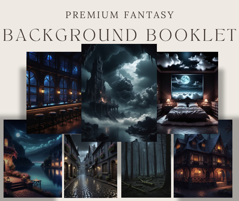 Premium Fantasy Backgrounds Booklet