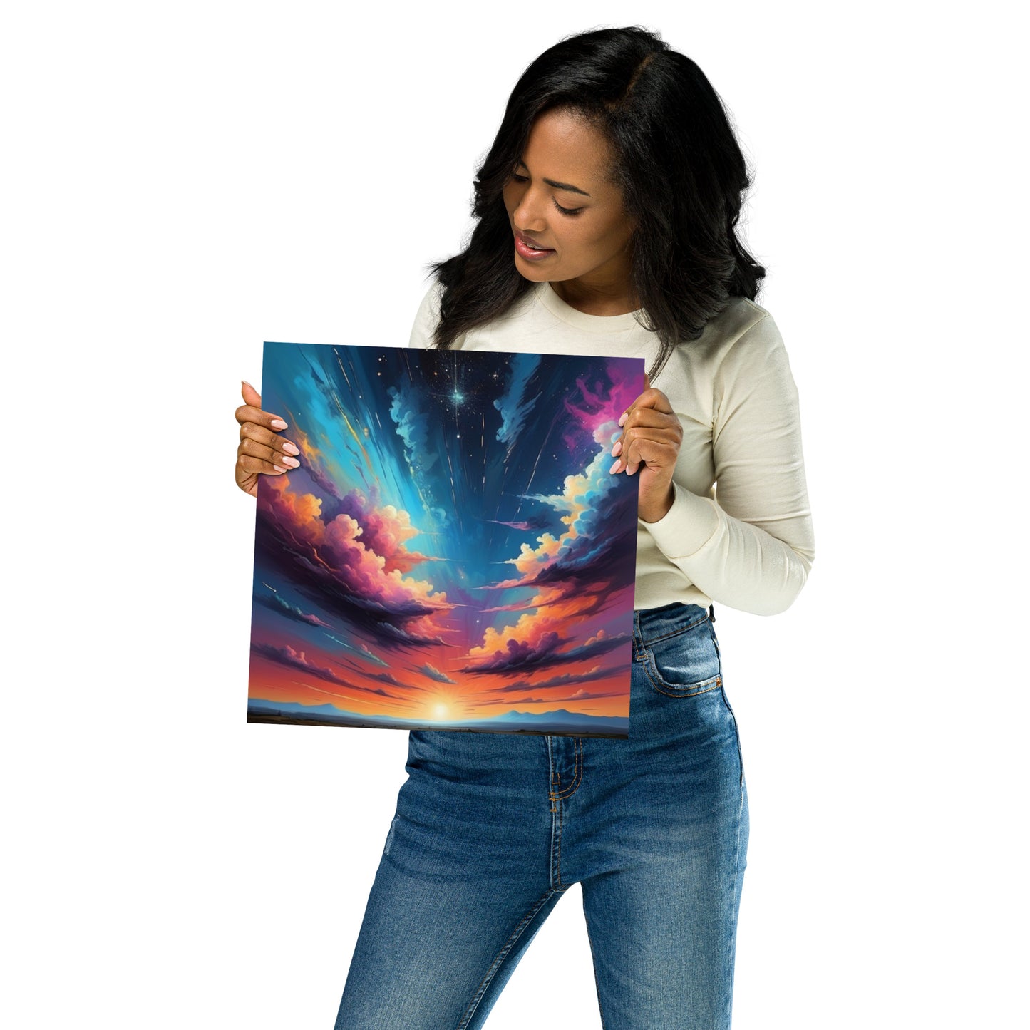 Matte Cosmic Skies Poster