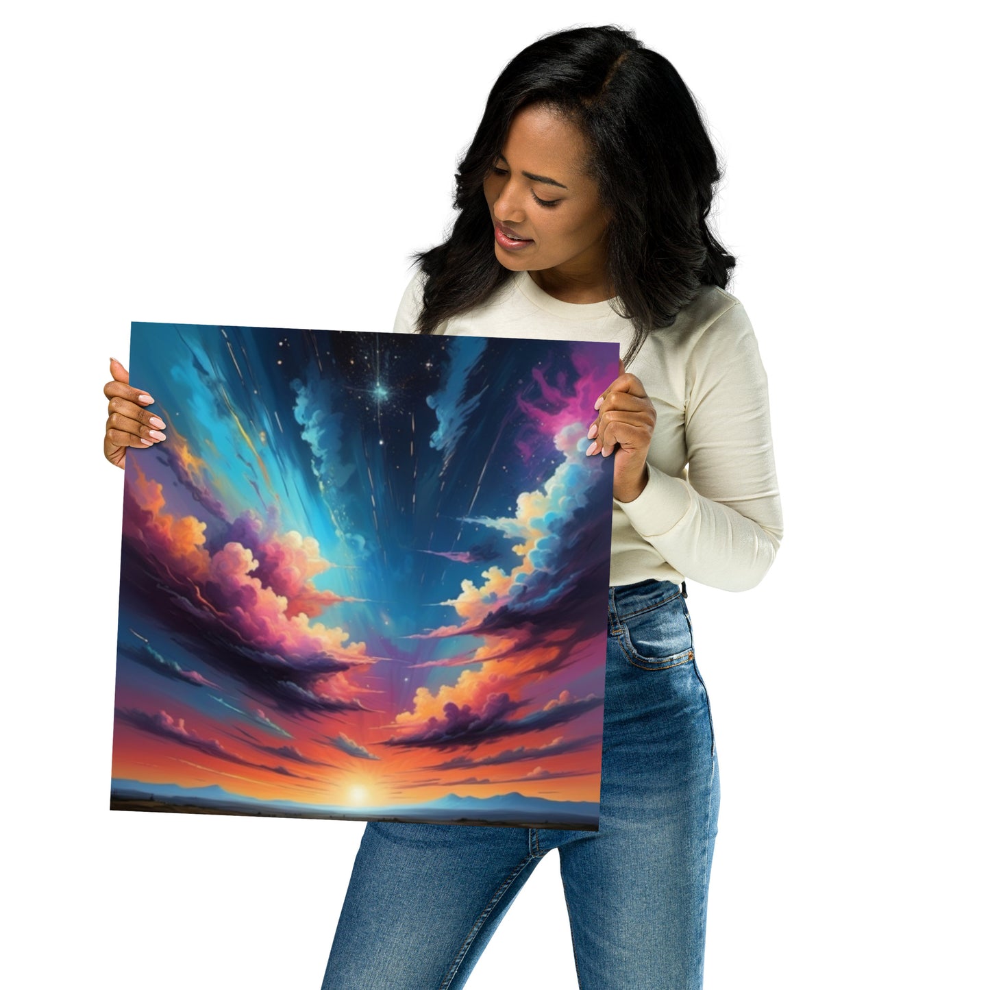 Matte Cosmic Skies Poster