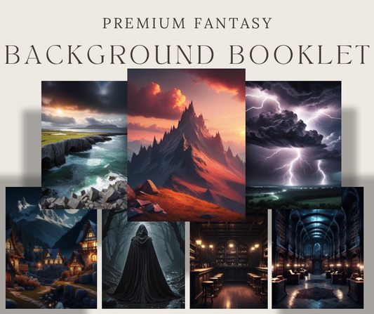 Premium Fantasy Backgrounds Booklet